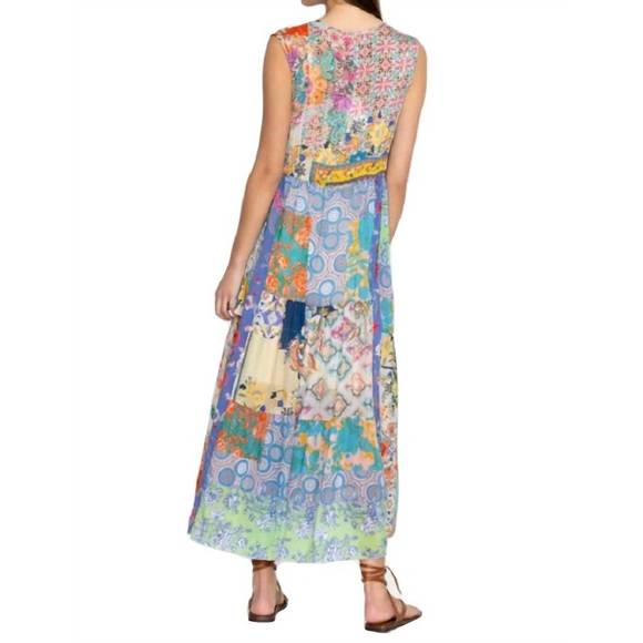 NEW JOHNNY WAS cherika natania dress in multi - Picture 2 of 3